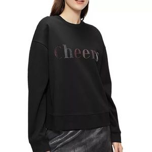 Ted Baker Zarah Cheers Graphic Sweatshirt 0